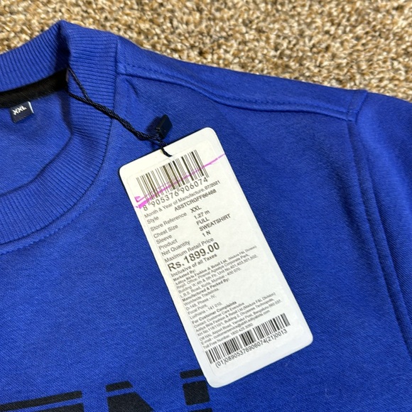 Allen Solly Men's Blue Sweater. Men’s Size XXL. NWT. - Picture 5 of 11